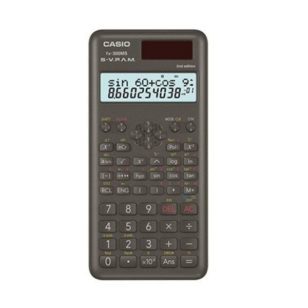 Casio Solar Scientific Calculator 2nd Edition FX300MSPLUS UC San Diego Bookstore
