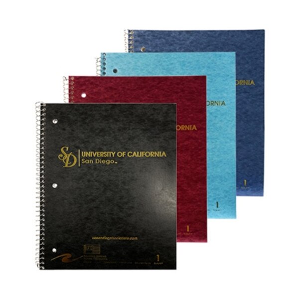 1 Subject Recycled Notebook UC San Diego UC San Diego Bookstore