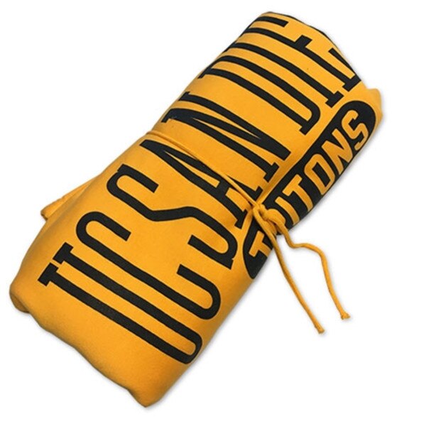 Sweatshirt Throw Blanket by MV Sport UC San Diego Bookstore