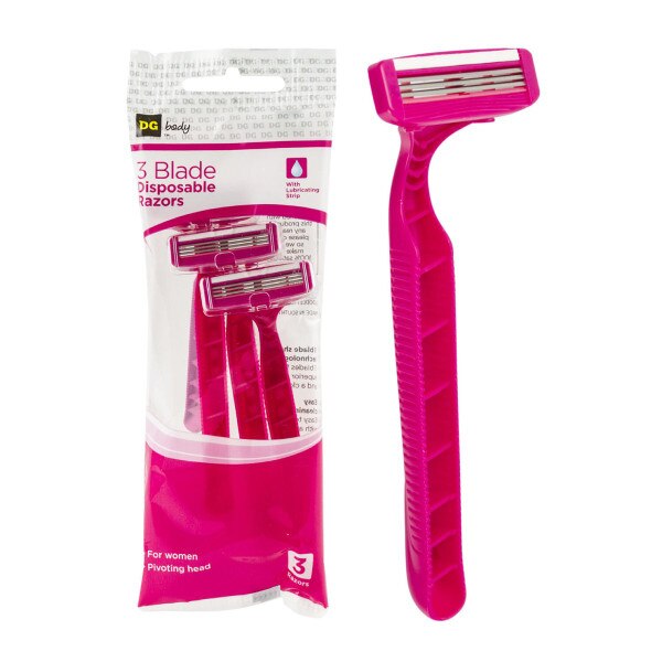 Women Disposable Razors 3 CT UC San Diego Bookstore