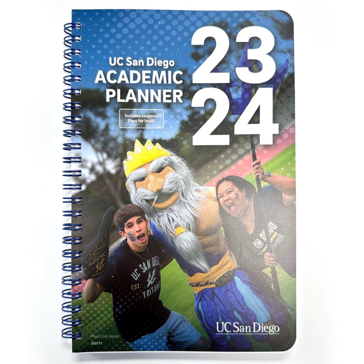Triton Academic Planner 2023 24 UC San Diego Bookstore